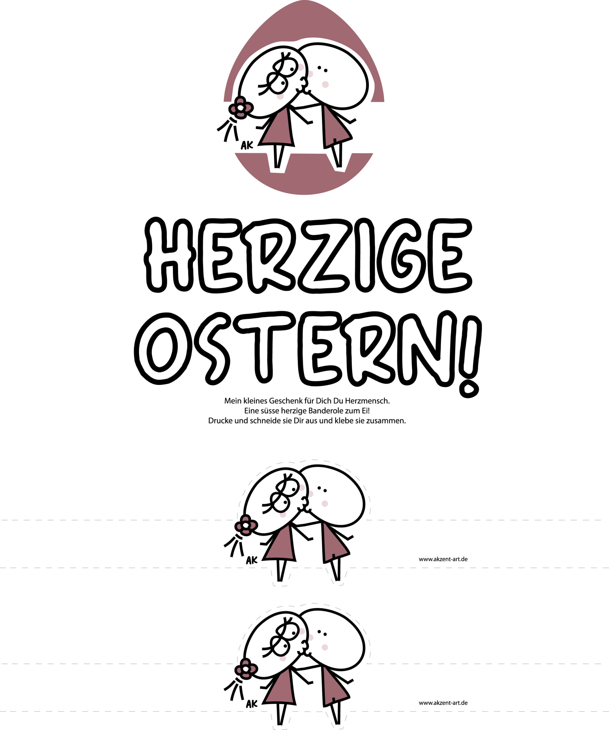 Herzige Ostern!
